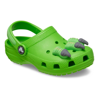 Saboti Crocs Classic Toddler I AM Dinosaur Clog Verde - Green Slime foto