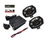 Pachet 2 subwoofere Audio System dedicate pentru BMW E/F/G, cu amplificator 1 canale de la BassCore si cablu de alimentare de 5 metri. CarStore Techno