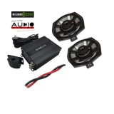 Pachet 2 subwoofere Audio System dedicate pentru BMW E/F/G, cu amplificator 1 canale de la BassCore si cablu de alimentare de 5 metri. CarStore Techno