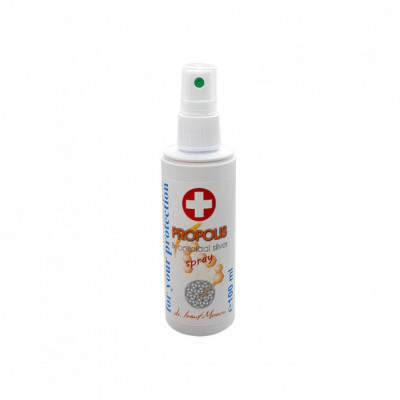 Spray Propolis cu Argint Coloidal 100 mililitri Medica foto