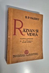 Carte veche Teatru B P Hasdeu Razvan si vidra