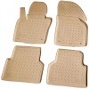 Set de 4 covorase bej cauciuc 3D stil tavita premium pentru VW Tiguan 5N 2007-2016, Volkswagen, Recambo