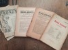 NEAMUL ROMANESC LITERAR, ANUL I*1909 - ANUL 5* 1912, 28 REVISTE ,DIVERSE NUMERE