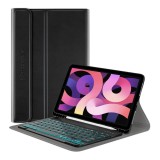 Husa iPad Air 4 2020 10.9 cu tastatura magnetica wireless RGBpencil holder Techsuit&Atilde;&sbquo;&Acirc;&nbsp;CozyTab,&Atilde;&sbquo;&Acirc;&nbsp;negru