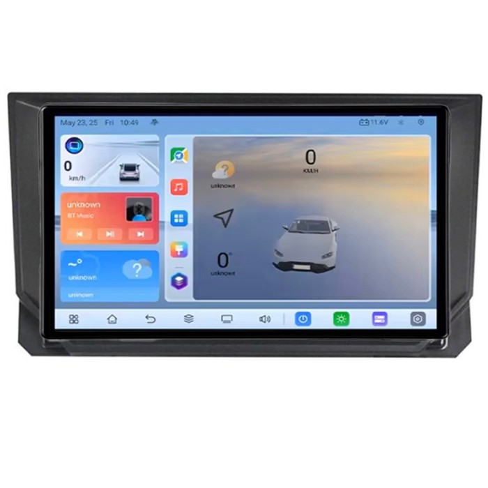 Navigatie Seat Ibiza 2017- C-IBZ Android 8 Core 2.2 Ghz 8+128 Qled 1K ADAS 4G LTE GPS 360 KIT-IBZ+EDT-E409V3 CarStore Technology