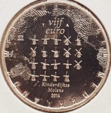 2145 Olanda 5 Euro 2014 Willem-Alexander (Kinderdijk) km 358, Europa