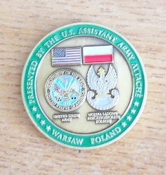 M5 C6 - Tematica dilomatica - Atasatura militara USA in Polonia foto