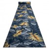Traversa anti-alunecare LOTUS FERNS 45270 Frunze gri / aur PENTRU SPĂLARE, 80 cm