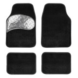 Set covorase auto textile velur universale AMiO TCM-06, 4 piese, fata 65X43cm, spate 42X28cm, baza antiderapanta, pentru autoturisme