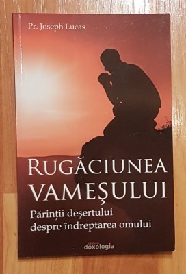 Rugaciunea vamesului. Parintii desertului despre indreptarea omului foto