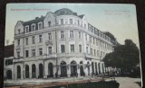Carte postala, Sibiu hotel Europe, perioada interbelica