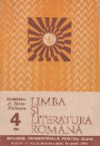 Limba si literatura romana, Nr. 4/1986 - Revista trimestriala pentru elevi