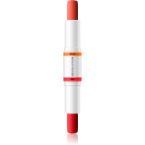 Makeup Revolution Colour Correcting baton corector pentru uniformizarea nuantei tenului culoare Red &amp; Peach 2x4,3 g