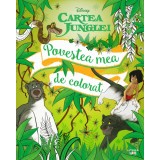 Disney. Cartea Junglei. Povestea mea de colorat