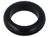 Manșon negru &Oslash;orif 52mm &Oslash;orif 41mm grosime panou 2mm