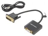 Convertor PVC 0,15m Negru &Oslash;5mm