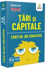 Tari Si Capitale. Carti De Joc Educative, - Editura Gama foto