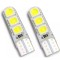 Комплект от 2 LED крушки T10 за позиции, таван, бяла светлина