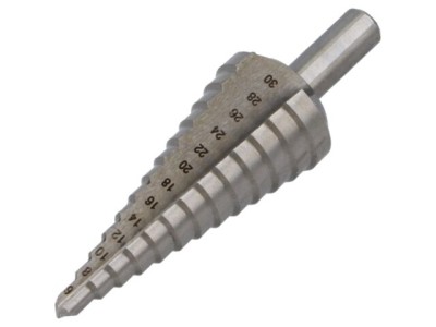 Burghiu conic gradual &amp;icirc;n trepte DKM 6-30mm pentru tablă subțire HSS-G foto