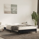 VidaXL Cadru de pat fără saltea, negru, 120x200 cm, catifea 346966