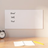 Cumpara ieftin Tablă magnetică de perete, alb, 60x30 cm, sticlă securizată