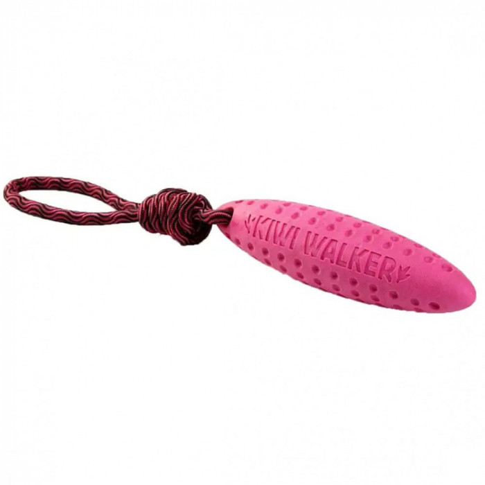 Jucărie pentru c&acirc;ini Kiwi Walker ZEPPELIN MAXI roz 22 cm