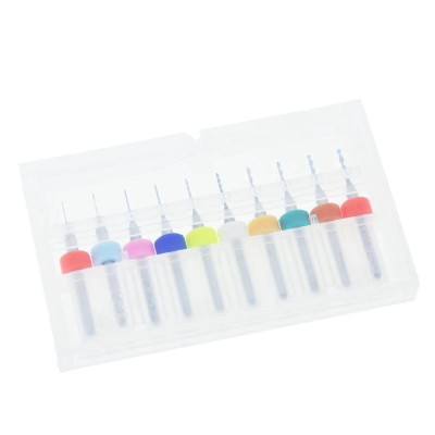 Set 10 Mini Burghie pentru PCB 0.3 &amp;ndash; 1.2 mm foto