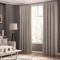Draperie tip tesatura in cu rejansa din bumbac tip fagure, Madison, 200x210 cm, densitate 700 g/ml, Caitland, 1 buc