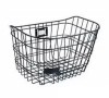 Cos Bicicleta Fata Grilaj Metalic Negru 33.5x26x24 cm - Robust si Practic
