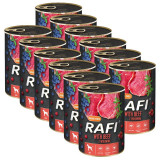 Cumpara ieftin Rafi Adult GF Pat&eacute; with Beef 12 x 400 g