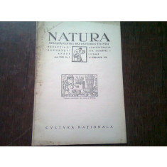 REVISTA NATURA NR.2/1929