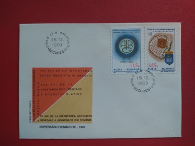 1993 - FDC - ANIVERSARI, EVENIMENTE foto
