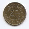 Congo Belgian 2 Francs 1946 - Leopold III, Bronz, 22 mm KM-28