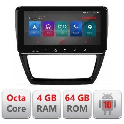 Navigatie VW Jetta 2011-2018 I-JETTI-15 4+64 ecran 10.33&quot; Android Waze USB Navigatie Internet Youtube Radio CarStore Technology