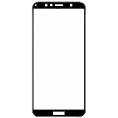 Folie de Sticla 5D Full Glue HUAWEI Y6 2018 (Negru) ATX foto
