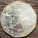 (A983) MONEDA DIN ARGINT AUSTRIA - 5 EURO 2004, 100 ANI FOTBAL, Europa