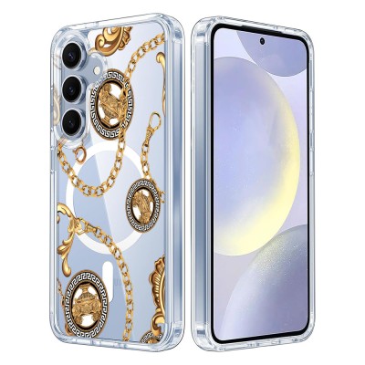 Husa pentru samsung galaxy s25 plus, atasare magnetica, magsafe, slinny, clear foto