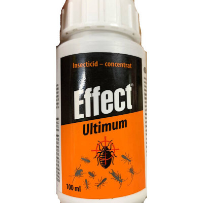 Effect Ultimum 100 ml insecticid de contact (gandaci de bucatarie, muste, tantari, capuse, purici, paianjeni) foto