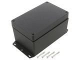 Carcasă universală HAMMOND 100mm X, 160mm Y, 81mm Z cu lame de fixare