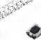 Microintrerupator, 2.9x3.5x1.4mm, (ON)-OFF, SPST, PANASONIC - EVPAA002K