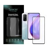 FOLIE STICLA Spacer pentru Xiaomi Mi 10T Pro 5G, grosime 0.3mm, acoperire totala ecran, strat special anti-ulei si anti-amprenta, Tempered Glass, stic