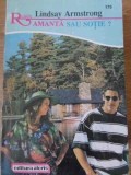 AMANTA SAU SOTIE?-LINDSAY ARMSTRONG-344964