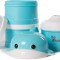 Containere lapte praf BO Jungle cu 4 compartimente Balena Albastra