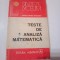 TESTE DE ANALIZA MATEMATICA ~ CATALIN PETRU NICOLESCU