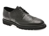 Pantofi eleganti EPICA negri, M296, din piele naturala