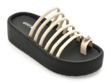 Papuci GRYXX albi, 5305, din piele ecologica