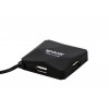 Hub USB Spacer negru, Logilink