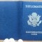 Carte de identitate diplomatică emisa de SUA pentru sotia lui Dan Grigorescu