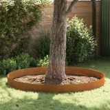 VidaXL &Icirc;mprejmuire pentru gazon Ruginit 450 x 25 cm 868038