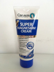 Crema pe baza de Magneziu Carusos Natural Health Super Magnesium Cream 100g foto